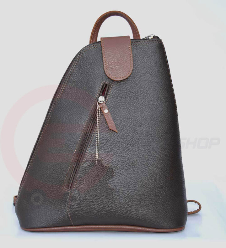 Women-Leather-student-Backpack