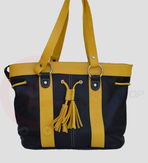 Women’s-Genuine-Leather-Stylish-Purse-Handbag,-Shoulder-Bag-back-view
