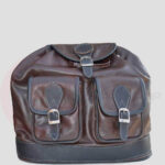 Womens Leather Travel Backpack